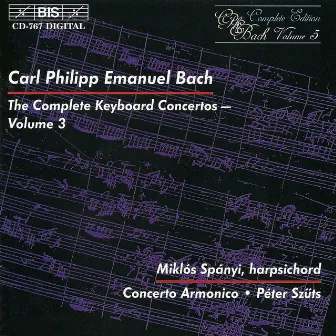 Bach: Complete Keyboard Concertos, Vol. 3 by Péter Szűts