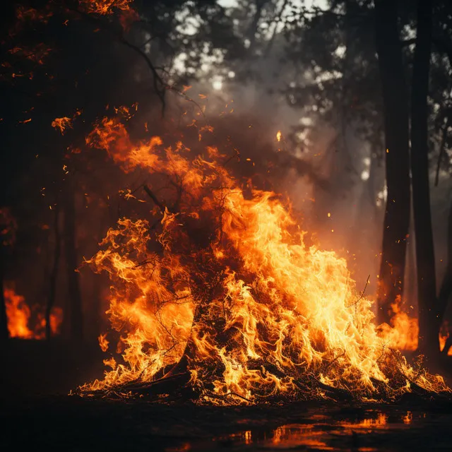 Música Para Enfoque: Ambiente Junto Al Fuego