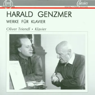 Genzmer: Werke für Klavier by Harald Genzmer