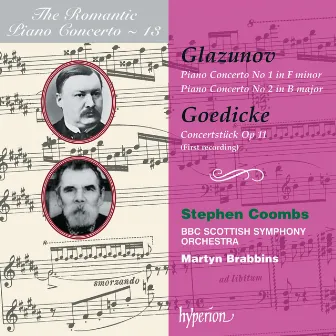 Glazunov & Goedicke: Piano Concertos (Hyperion Romantic Piano Concerto 13) by Alexander Goedicke