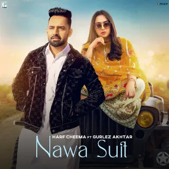 Nawa Suit by Harf Cheema