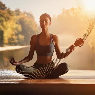 Gentle Guitar Notes: Yoga in Peaceful Harmony by Calm Guitar Music Rhythms