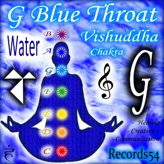 G - Blue Water Throat Vishuddha Chakra ( Healing - Creativity & Communication) by Water Meditation Music