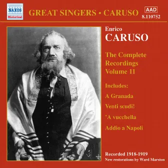 Caruso, Enrico: Complete Recordings, Vol. 11 (1918-1919) by Victor Orchestra