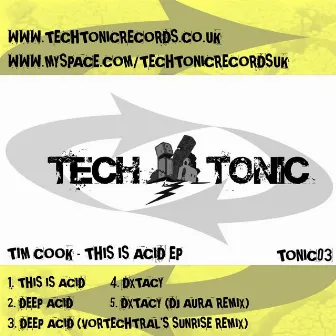 This Is Acid EP by Tim Cook