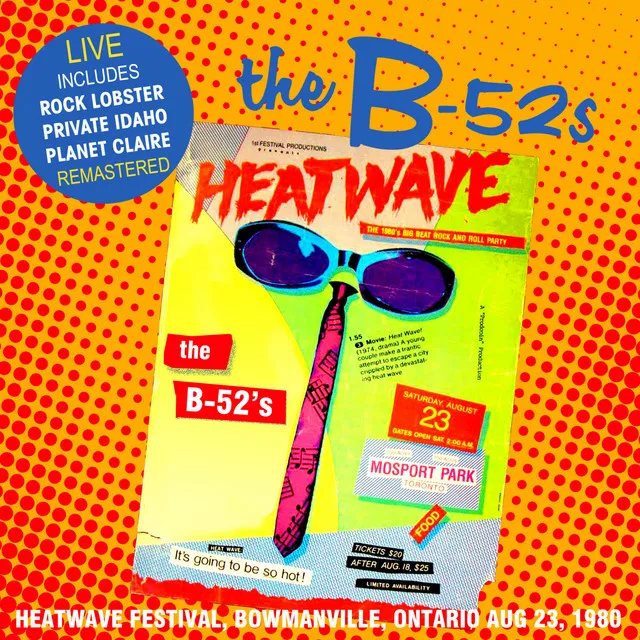 Live At The Heatwave Festival, Bowmanville, Ontario, 23Rd Aug 1980 (Remastered)