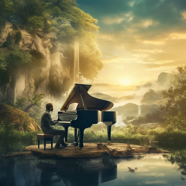 Piano Relaxation Glow: Soothing Ambient Tunes