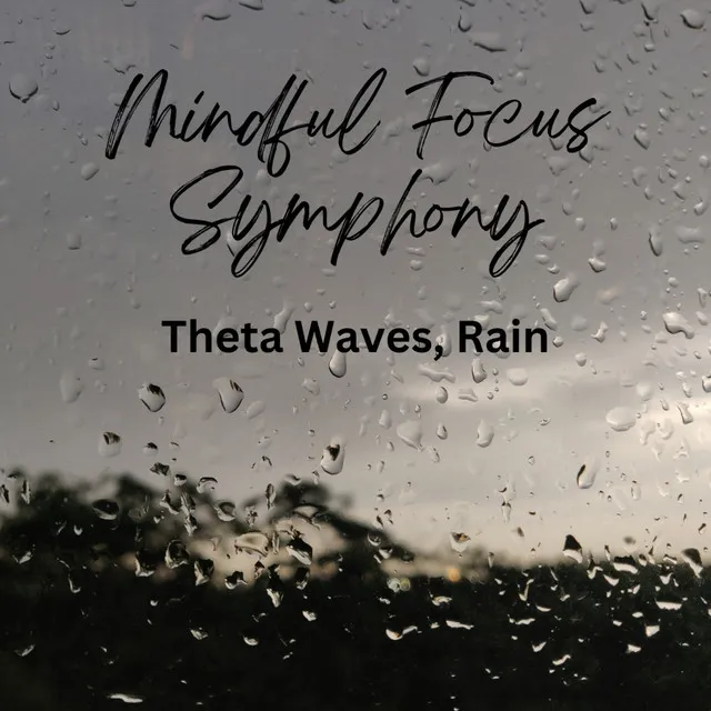 Mindful Focus Symphony: Theta Waves, Rain