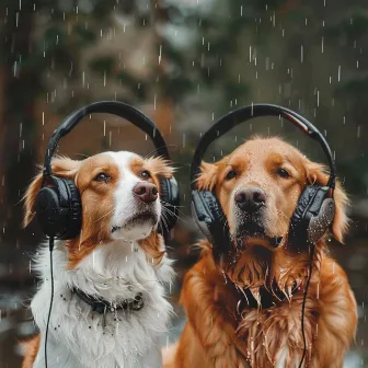 Binaural Rain Melody: Gentle Pets Soothe by 