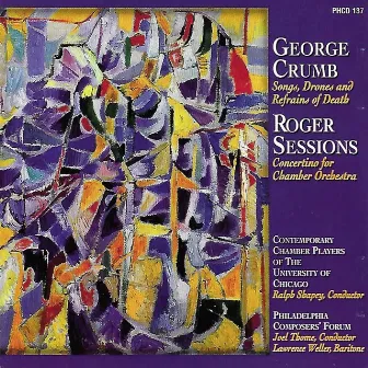 Crumb: Songs, Drones & Refrains of Death - Sessions: Concertino for Chamber Orchestra by Ralph Shapey