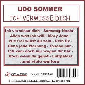 Ich vermisse dich by Udo Sommer