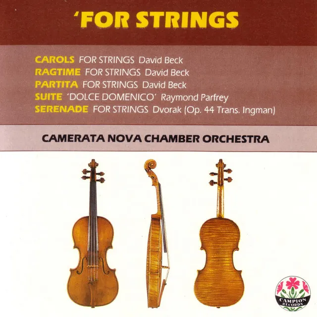 Serenade in D Minor For String Orchestra / Dvorak, Op. 44: Finale. Allegro molto