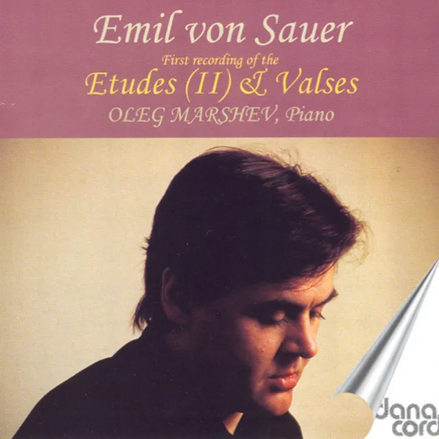 Sauer, E. Von: Piano Music (Complete), Vol. 2 (Etudes De Concert Ii)