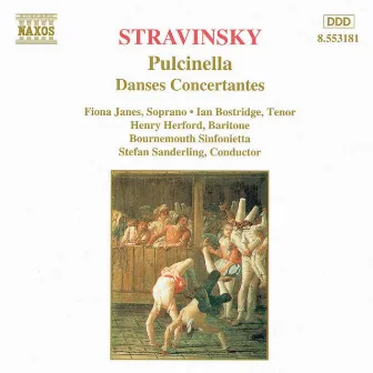 Stravinsky: Pulcinella & Danses concertantes by Stefan Sanderling