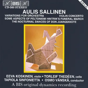 Sallinen: Variations for Orchesta, Op. 8 / Violin Concerto, Op. 18 by Eeva Koskinen