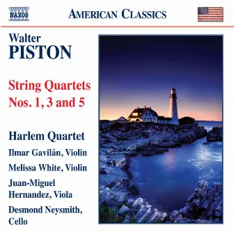 Piston: String Quartets Nos. 1, 3 & 5 by Harlem Quartet