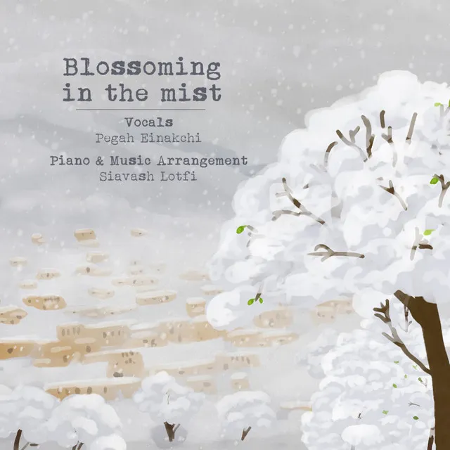 Blossoming in the mist