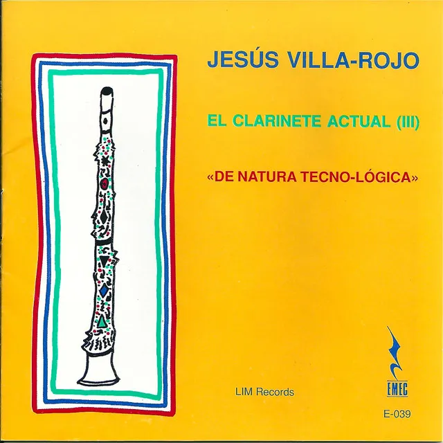 Jesus Villa-Rojo el clarinet actual (III)