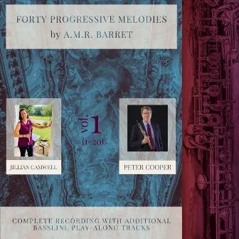 40 Progressive Melodies by A.M.R. Barret, Vol. 1 by Jillian Camwell