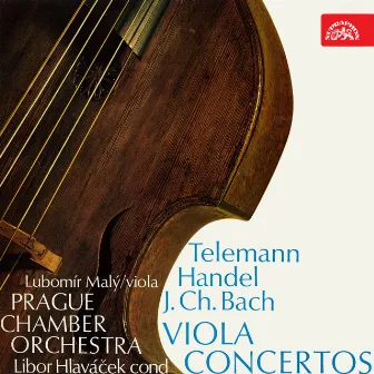 Telemann, Händel, Bach: Viola Concertos by Lubomír Malý