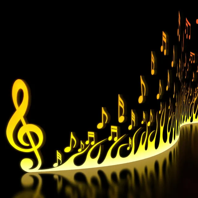 Candlelit Fugue Learning by Fire Melodies: Music for Stress Relief