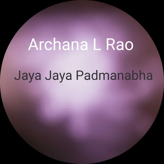 Jaya Jaya Padmanabha