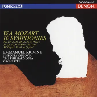 W.A. Mozart: 16 Symphonies by Emmanuel Krivine