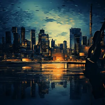 Cityscape Nights: Vibrant Jazz Music by Smooth Jazz Sax Instrumental