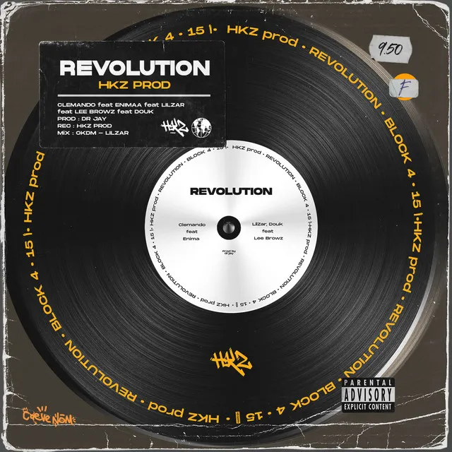 HKZ (REVOLUTION (with. Clemando, Enimaa, LilZar, Douk & Lee Browz)