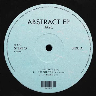 Abstract EP by JAYC