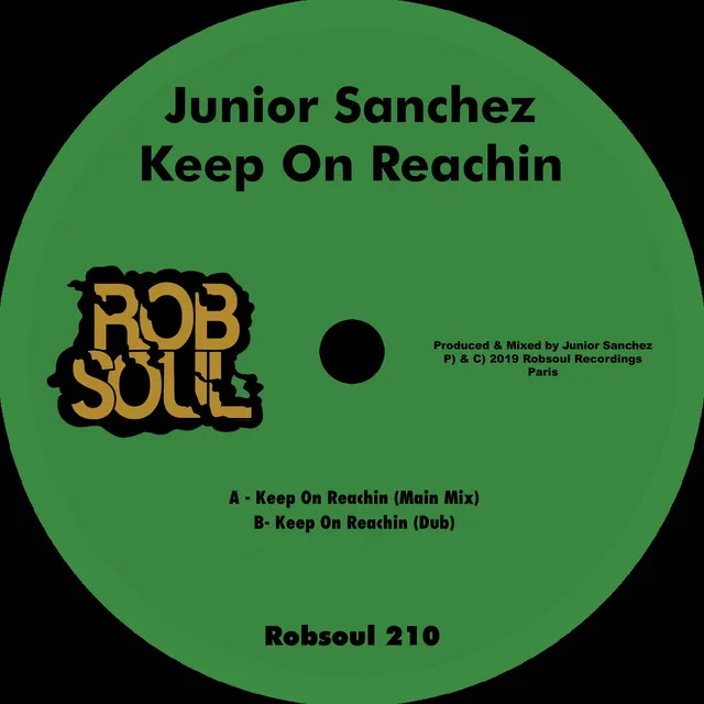 Keep On Reachin - Main Mix