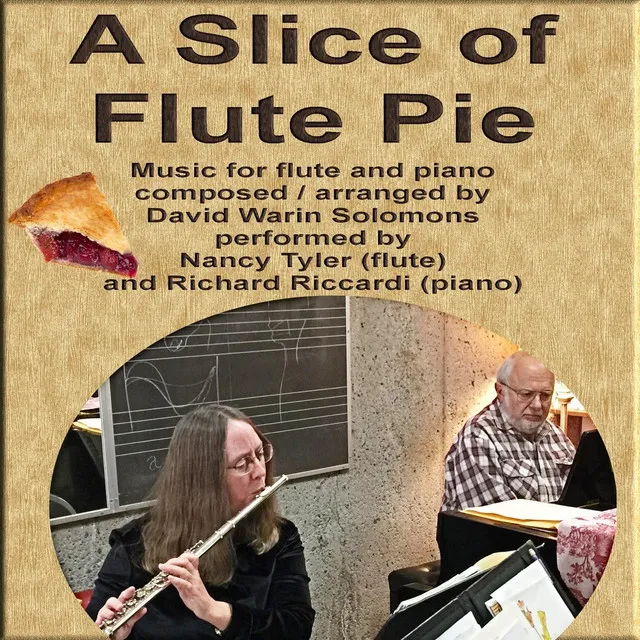 David of the White Rock (Dafydd Y Garreg Wen) (Arranged for Flute and Piano by David Warin Solomons)