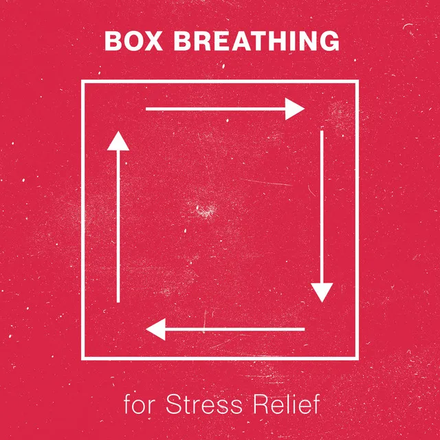 Box Breathing for Stress Relief: Deep Relaxation Technique, Inhale Positive Energy and Exhale Negative Energy