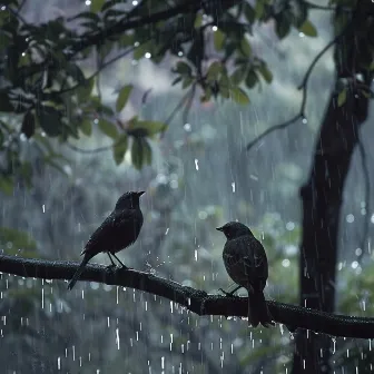 Calm Binaural Retreat: Soothing Rain and Nature Birds by Chill Vibes