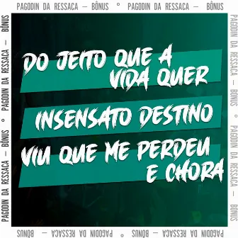 Do Jeito Que a Vida Quer / Insensato Destino / Viu Que Me Perdeu e Chora by Samba De Dom