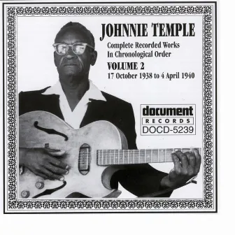 Johnnie Temple Vol. 2 1938-1940 by Johnnie Temple