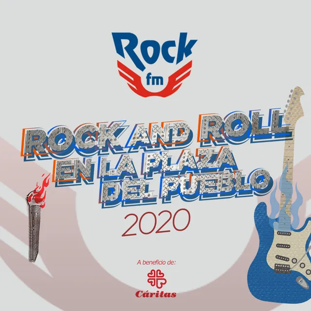 Rock And Roll en la plaza del pueblo