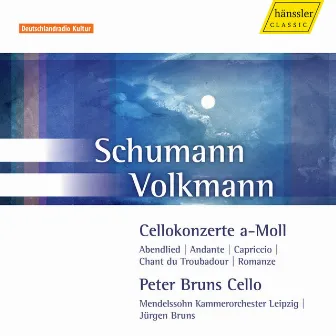 SCHUMANN, R. / VOLKMANN, F.R.: Cello Concertos by Jurgen Bruns