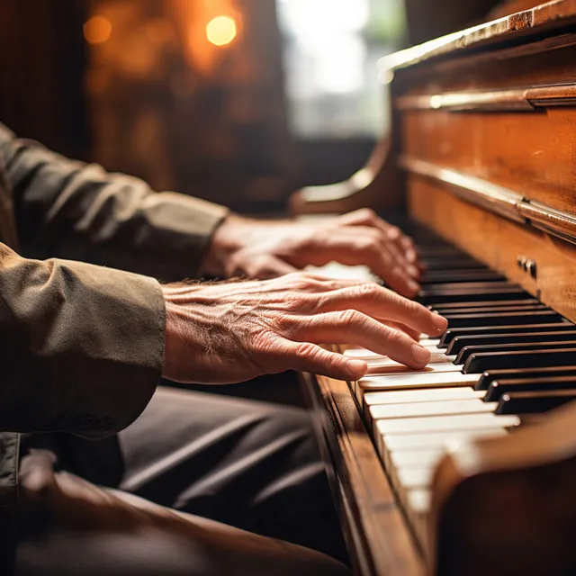 Armonía Nocturna De Piano Calmo