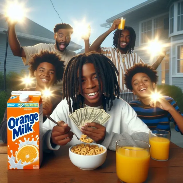 ORANGE MILK