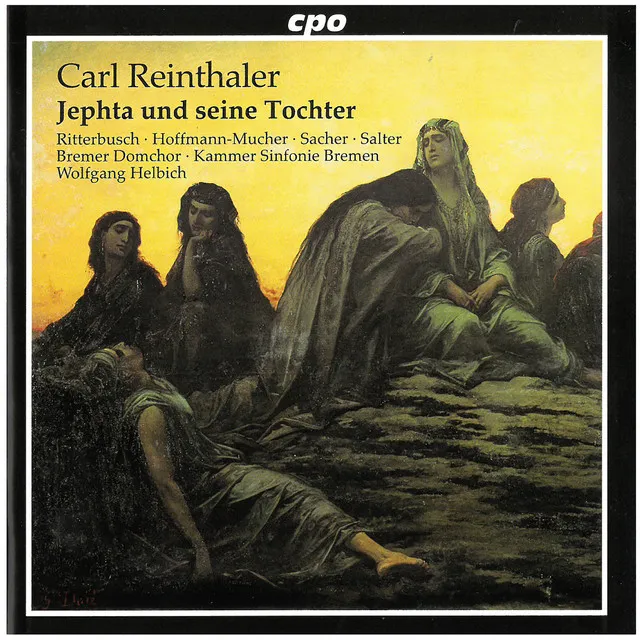 Jephta und seine Tochter, Pt. 1: No. 9, Jephta, in großer Trübsal