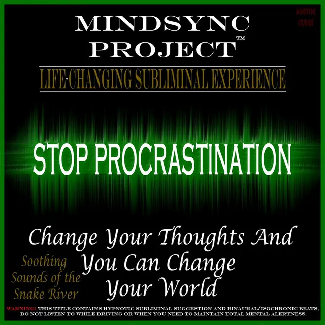 Stop Procrastination: Mindsync Project (Subliminal)