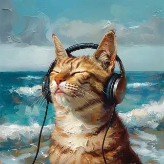 Cat's Ocean Dream: Music for Feline Serenity by Pacific Ocean Wave Sounds