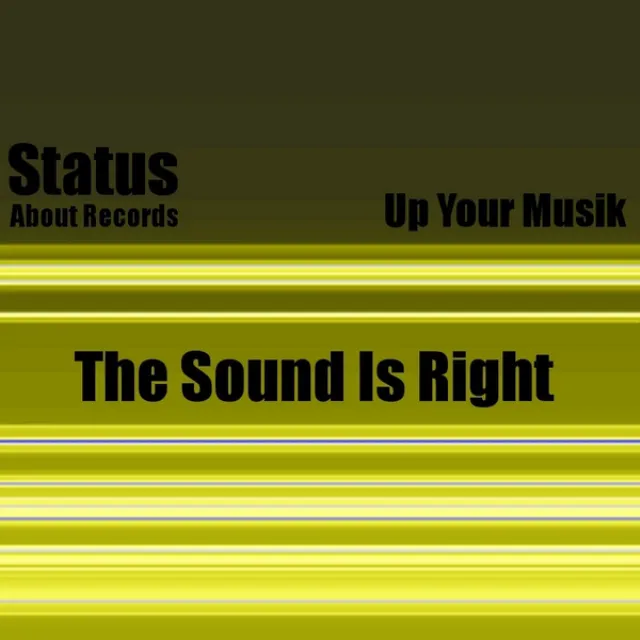 The Sound Is Right - Original Mix