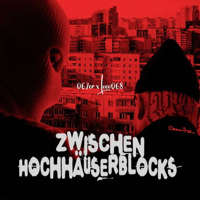 Zwischen Hochhäuserblocks