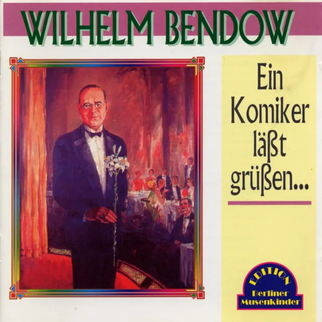 Achtung, Tonfilmaufnahme - Wilhelm Bendow im Löwenkäfig