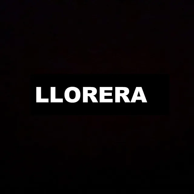 Llorera