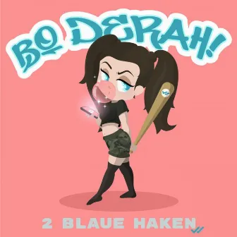 2 blaue Haken by Bo Derah