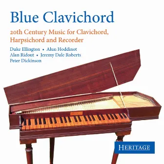 Blue Clavichord by Peter Dickinson