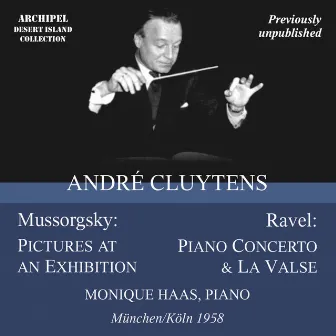 Andrè Cluytens in Munich live Deutsches Museum 1958 by Orchestre de la Societe des Concerts du Conservatoire Paris